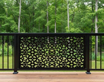Aluminum Metal privacy screen outdoor, aluminum privacy screen, privacy screen indoor, metal screen panel, metal decorative panel,  gift