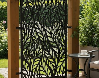 Aluminum Decorative panels,  metal privacy screen, fence panel, fence privacy screen, decorative screen, garden privacy, metal garden panels