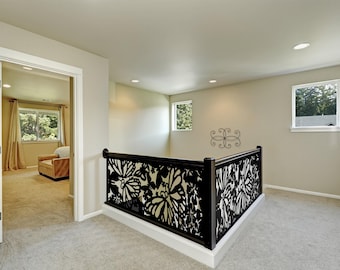 Aluminum Decor Butterflies Panel, Outdoor Privacy, Outdoor Metal Wall Art, Garden Custom Metal Art, Large Metal Wall  Fence ,