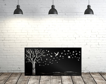 Aluminum Privacy Screen, Decorative Panel Inserts, Metal Privacy Screen, Metal Panels, Fence, Decorative Panel, Wall Art,