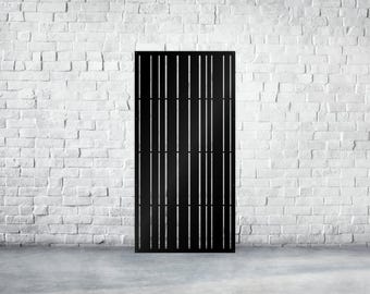 Steel Stripes Metal Wall Decoration,Geometric Stripes Modern Home Decor,Geometric Line Wall Art, Abstract Lines Wall Art, Stripes Wall Decor