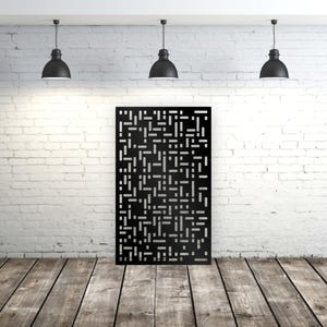 Aluminum Decor Panel Privacy Panel Metal privacy screen, Room divider, Metal wall art, Lasercutarts Metal Privacy Screen,