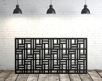 Aluminum Decor Privacy Screen, Panel, Outdoor Privacy, Outdoor Metal Wall Art Garden Custom Metal Art, Large Metal Wall Sculpture,Fence Deco