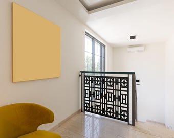 Aluminum Decor Panel Home Decor Deck Metal Railing Panel, Balcony, Deck Panel, Panel Insert, Custom Order, Outdoor or Indoor,