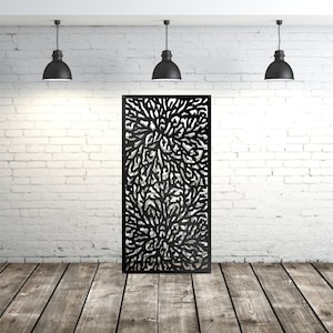 Panels and room dividers, Unique Laser Cut Metal Wall Art, Privacy Screen, Room Divider, Fence Inserts,