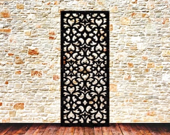 Aluminum Metal privacy screen outdoor, aluminum privacy screen, privacy screen indoor, metal screen panel, metal decorative panel,  gift
