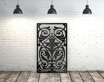 Aluminum Decor Panel Room Divider Metal Panel Decorative Indoor Screen Metal Trellis Outdoor Metal Privacy Screen,
