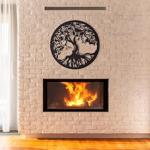 Tree of Life Metal Wall Art, Wall Decor, Wall Hangings, Metal Tree, Home Gift, Housewarming Gift, Birthday Gift, Room wall art, Women gift