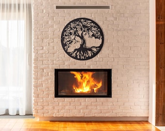 Tree of Life Metal Wall Art, Wall Decor, Wall Hangings, Metal Tree, Home Gift, Housewarming Gift, Birthday Gift, Room wall art, Women gift