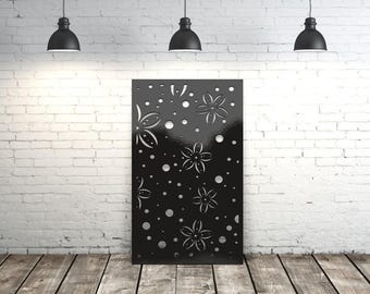 Aluminum Decor Panel Home Decor Metal Privacy Screen Outdoor Metal Panel Star flower privacy panel Outdoor/Indoor Living,