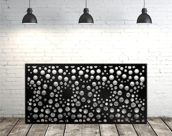 Aluminum Privacy Screen Decorative Panel Garden Decor Art,