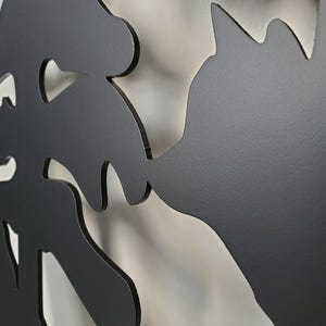Aluminum Decor Panel Custom Metal Art Circle Ornament Privacy Panel Outdoor/Indoor Living Custom room divider, Lasercutarts, image 6