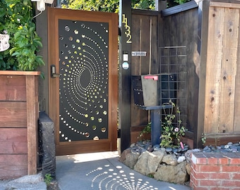 Aluminum Decor Panel Metal Privacy Screen, Outdoor Metal Screen, Home Decor Divider, Privacy Panel,