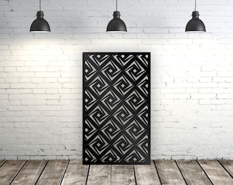 Aluminum Decor Panel Home Decor Privacy Panel Laser Cut Metal Sheets With Natural Designs Metal Privacy Screen,