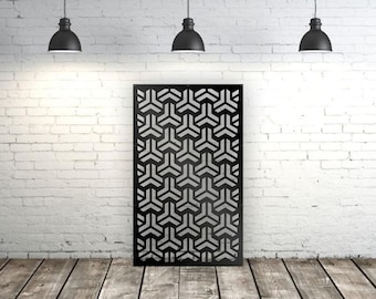 Aluminum Privacy Screen Decorative Panel Outdoor Garden Fence Metal Privacy Screen,