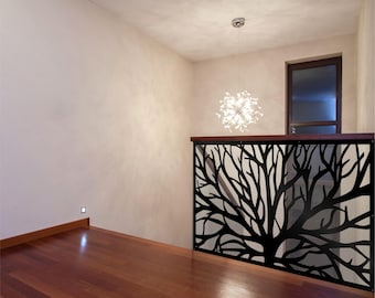 Aluminum Tree Privacy Panel, privacy screen, privacy screen indoor, metal screen panel, metal decorative panel, Decorative Panel, Wall Art