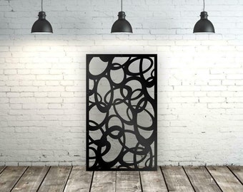 Aluminum Decor Panel Decorative Panel For Wall Staircase Room Divider Railing Inserts Metal Balusters Metal Privacy Screen,