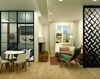 Aluminum Decorative Privacy Panels Iron Fence Privacy Panels Metal Privacy Screen,  Home Decor Railing Insert Gift