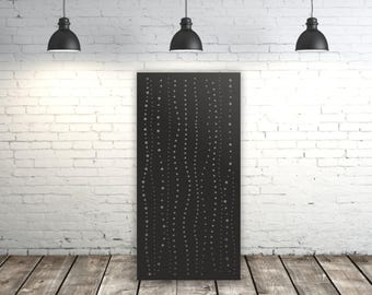 Champagne Privacy Panel, Outdoor Privacy, Outdoor Metal Wall Art, Garden Custom Metal Art, Large Metal Wall  Fence ,