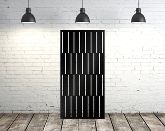 Aluminum Decor Panel Outdoor/Indoor Modern Room divider, Hinged Privacy Panel, Custom Room partition,