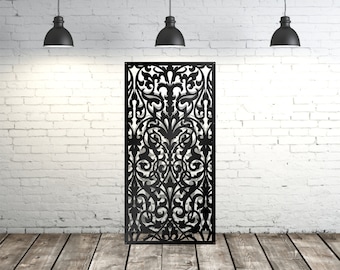 Aluminum Decor Panel Home Decor Custom Made Size, Metal Wall Art, Panel, Gazebo, Custom Metal Art, Large Metal Wall Sculpture