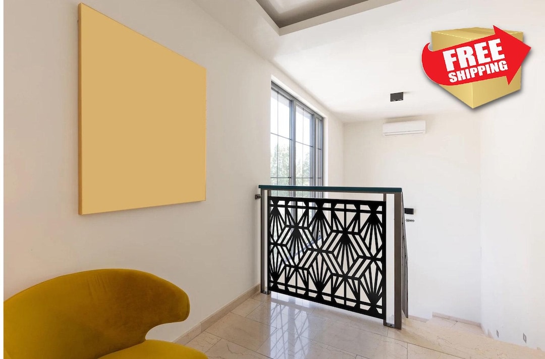 Aluminum Decor Panel Home Decor Railing Metal Art Accent, Room Divider ...