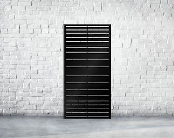 Steel privacy screen, privacy screen indoor, metal screen panel, metal decorative panel, Decorative Panel, Wall Art,