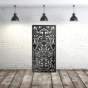 Aluminum Decor Panel Home Decor Custom Made Size, Metal Wall Art, Panel, Gazebo, Custom Metal Art, Large Metal Wall Sculpture