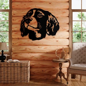 Dog Metal Wall Art, Large Personalized Pet Owner Gift, Home Decoration, Dog Memorial