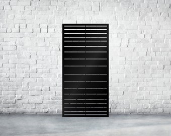 Steel privacy screen, privacy screen indoor, metal screen panel, metal decorative panel, Decorative Panel, Wall Art,