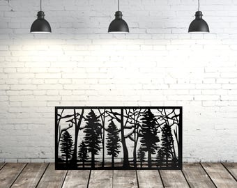 Aluminum Wrought iron wall decor, Fence Inserts. Panels and room dividers, Unique Laser Cut Metal Wall Art, Privacy Screen, Room Divider,