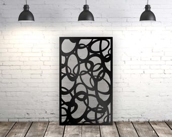 Aluminum Decor Panel for Wall Staircase Divider, Metal Balusters, Privacy Screen, Railing Inserts