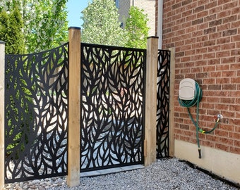 Aluminum Decorative panels,  metal privacy screen, fence panel, fence privacy screen, decorative screen, garden privacy, metal garden panels