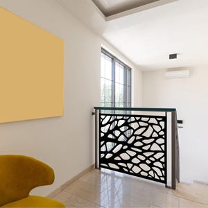 Metal Garden Fence Privacy Screen Decorative Aluminum Outdoor Fence Panel Modern Design Tree Style Panel