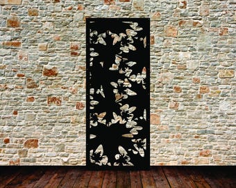 Aluminum Maple Leaf Maple Leaves Room Divider Metal Privacy Screen Metal Privacy Panels Metal Privacy Screen, , home decor