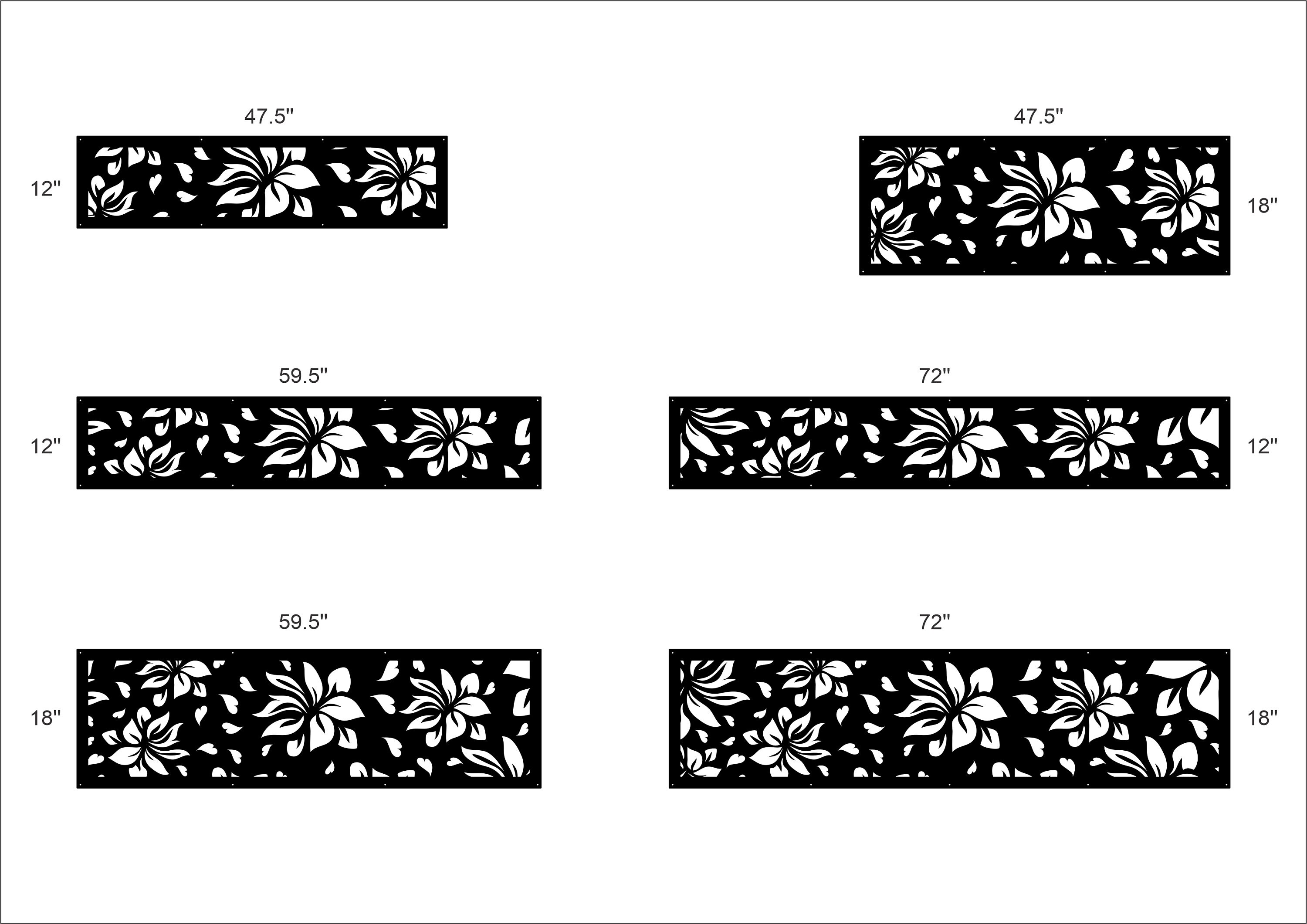 Metal Fence Panels Metal Fencing Fence Toppers Metal Etsy