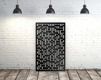 Aluminum Decor Panel Decorative Metal Privacy Screen, Room divider, Metal privacy screen, Metal wall art Metal Privacy Screen,