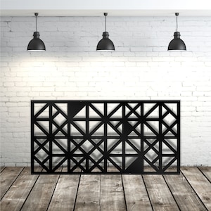 Privacy Metal Panel, Aluminum Decorative Laser Cut Screen, Outdoor Indoor Wall Art