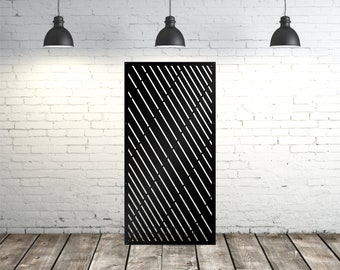 Metal Privacy Panel, Laser Cut Decorative Aluminum Privacy Screen, Metal Fencing, Powder Coated Aluminum Panel,