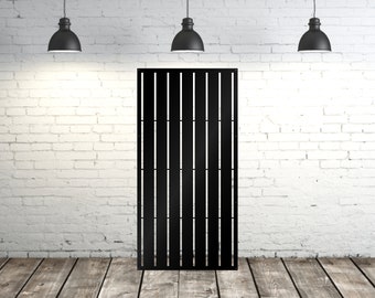 Aluminum Decor Panel Home Decor Panel Room Divider, Freestanding, Custom Design, Hinged Privacy Panel, Custom Room partition,