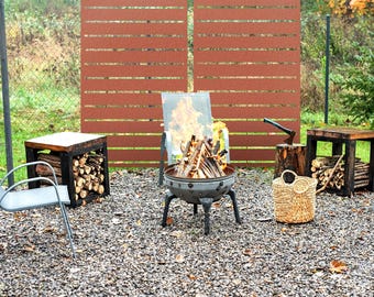 Rusted Corten Metal Panel Inserts, Custom Decorative Screens for Home and Garden, Outdoor or Indoor Steel Wall Art