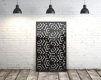 Aluminum Decor Home Decor Metal Privacy Panel, Custom Designed Metal Panel Metal Privacy Screen,