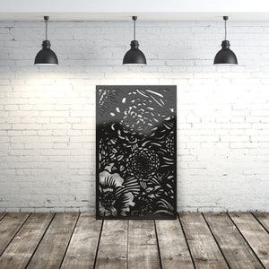 Aluminum Decor Metal Outdoor Privacy Screen Panels / Flower Bouquet Privacy Panel Outdoor/Indoor Living Metal Privacy Screen,