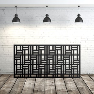 Aluminum Decor Privacy Screen, Panel, Outdoor Privacy, Outdoor Metal Wall Art Garden Custom Metal Art, Large Metal Wall Sculpture,Fence Deco