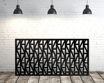 Decorative Outdoor Metal Artwork, Modern Privacy Screen, Custom Fence Inserts Exterior Yard Art Garden Decor,