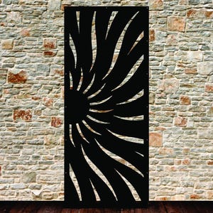 Aluminum Decor Panel Railing Custom Panels, Room Divider, Sun Privacy Panel, Outdoor Privacy Screen