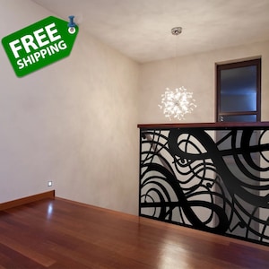 Metal Privacy Screen, Musical notes  Decorative Panel, Wall Art, Outdoor Privacy Screen, Outdoor Privacy, Custom Metal Art,