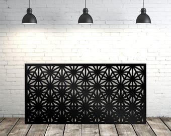 Aluminum Privacy Screen, Laser Cut Decorative Aluminum Privacy Panel, Metal Fencing, Hanging Room Divider,Home Decor,
