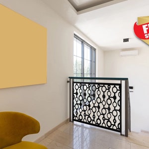 Aluminum Decor Panel Home Decor Fence Panels, Abstract Panel, Shan panel, Metal Privacy Screen, Metal Fence Wall Art,,