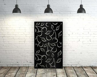 Aluminum Decor Panel Cherry Panel Metal Privacy Screen Decorative Panel Garden Decor Art Metal Privacy Screen,